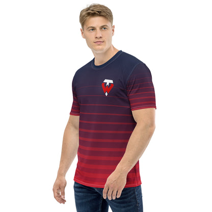 Tampa Warriors Striped Performance Men's t-shirt