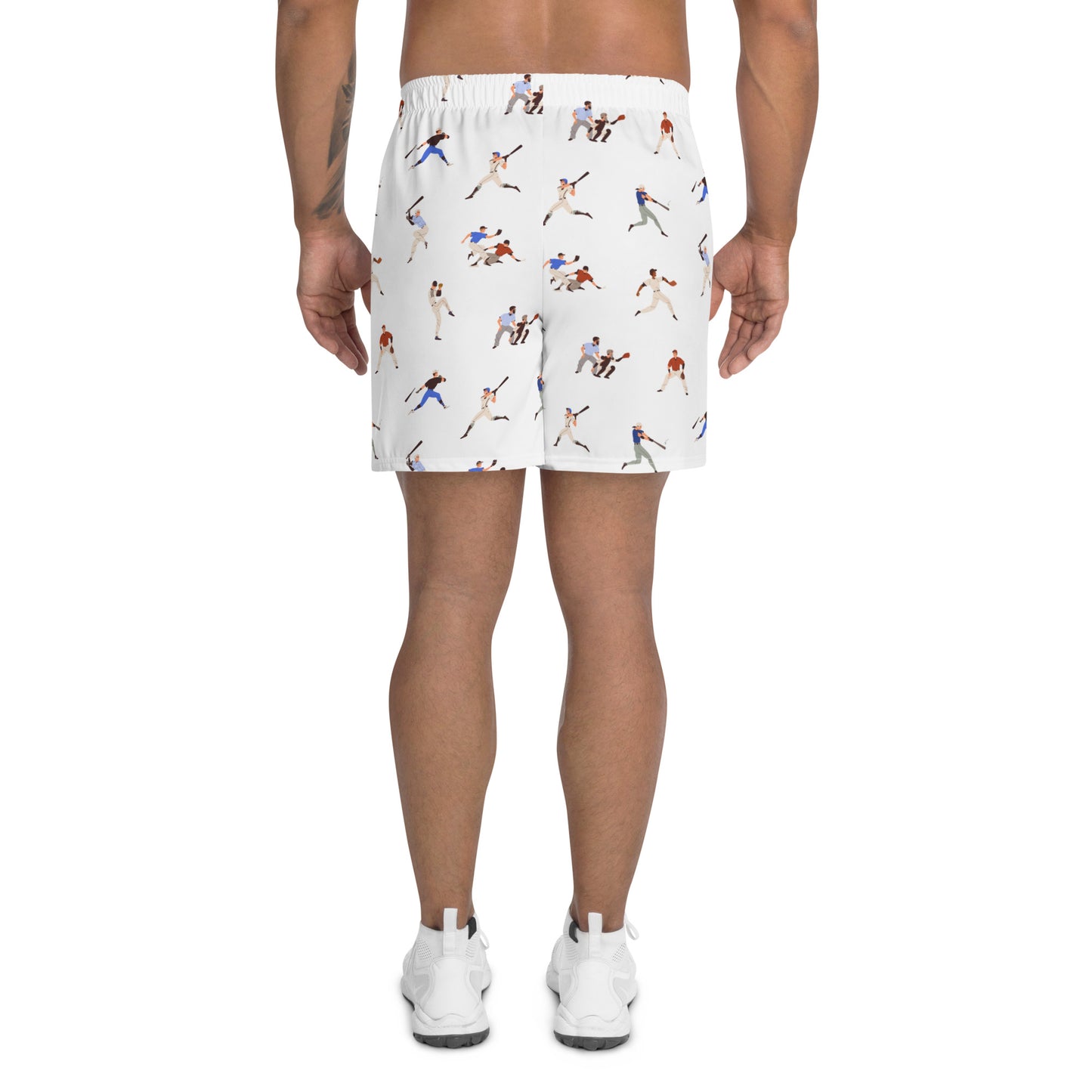 Retro Player Men's Athletic Shorts