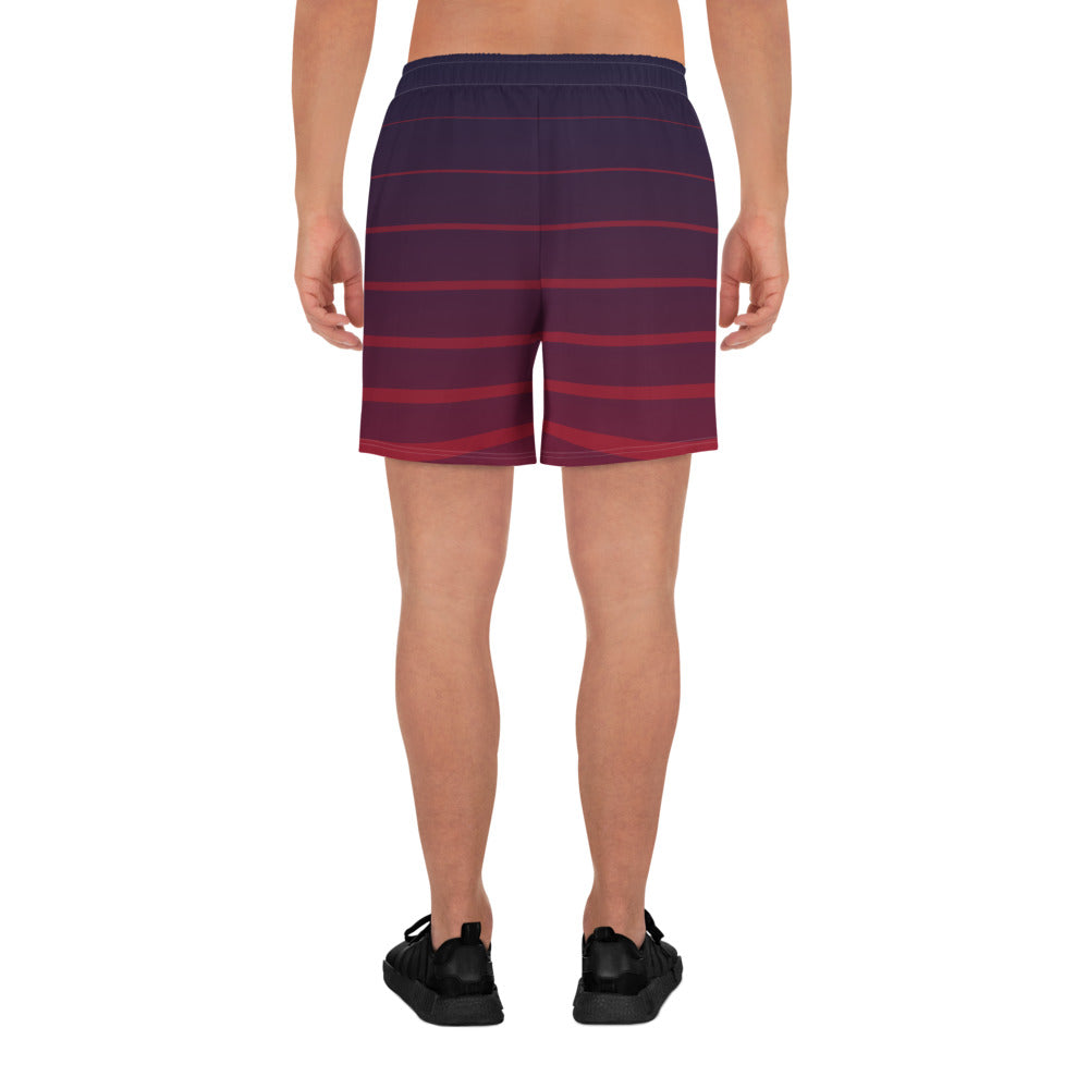 Tampa Warriors Seal Striped Men's Athletic Shorts