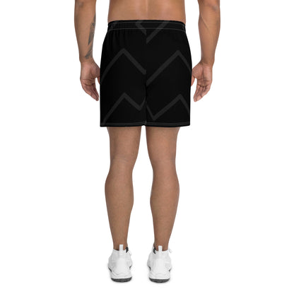 NTAA AB Softball Black Zig Zag Men's Recycled Athletic Shorts