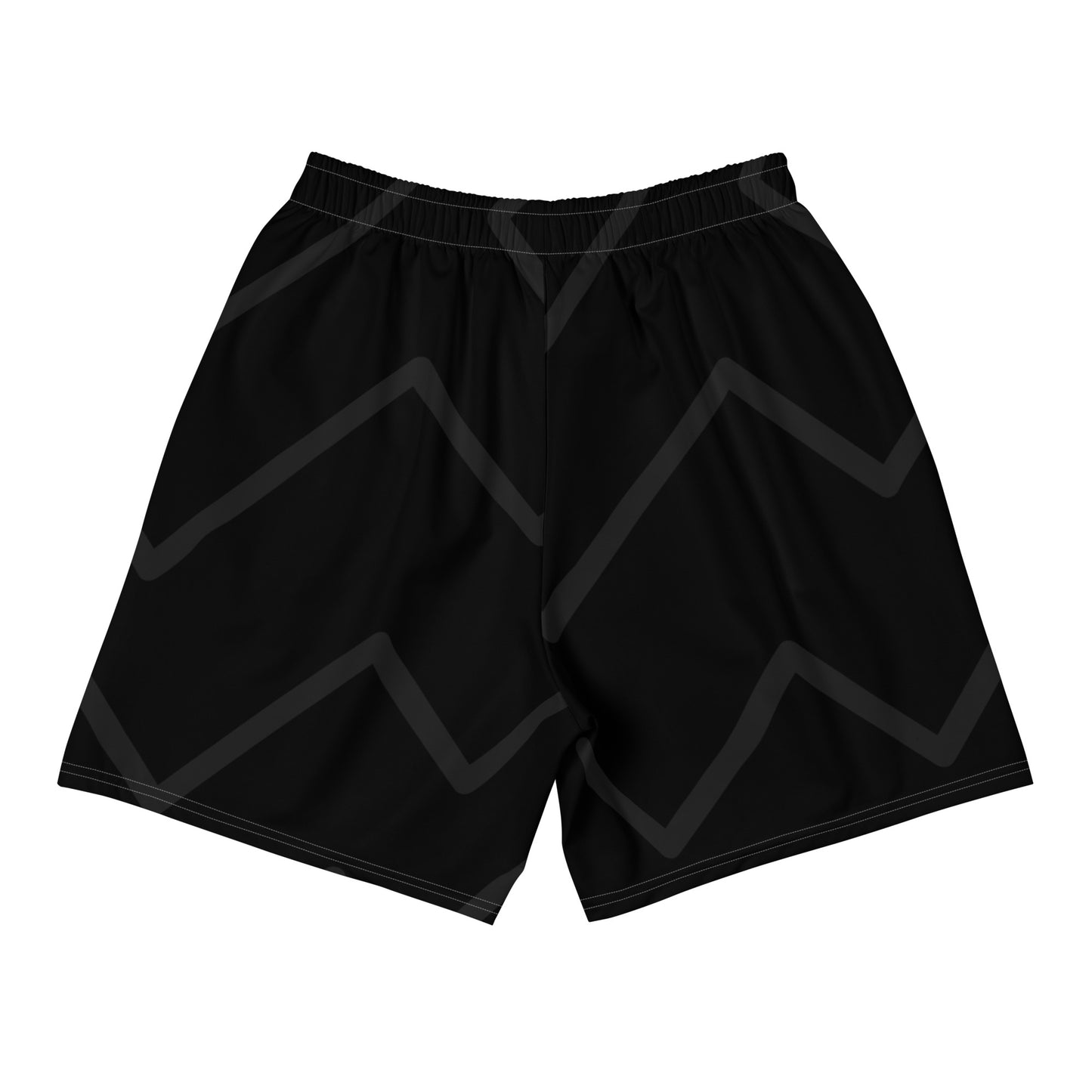 NTAA AB Softball Black Zig Zag Men's Recycled Athletic Shorts