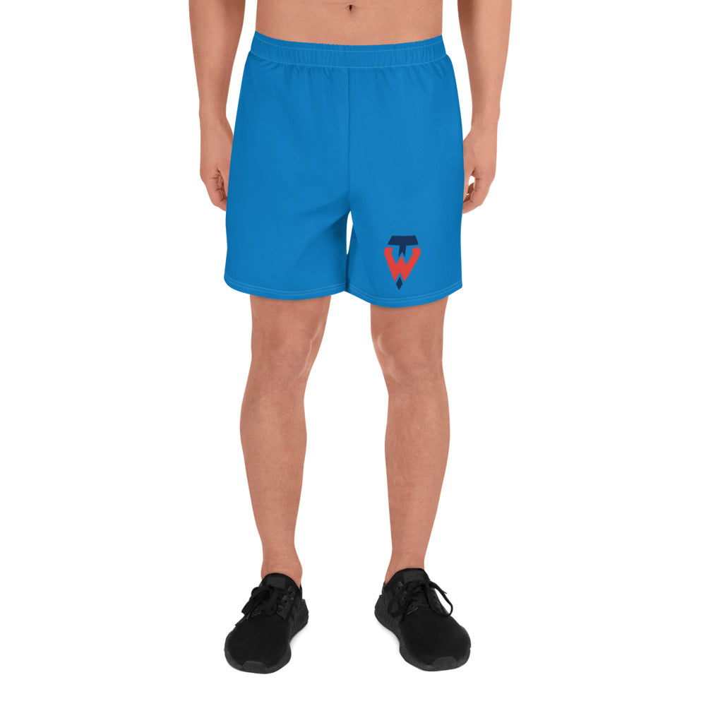 Tampa Warriors TW Seal Royal Men's Athletic Shorts