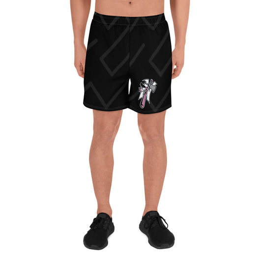 NTAA AB Softball Black Zig Zag Men's Recycled Athletic Shorts