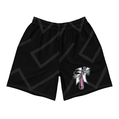 NTAA AB Softball Black Zig Zag Men's Recycled Athletic Shorts