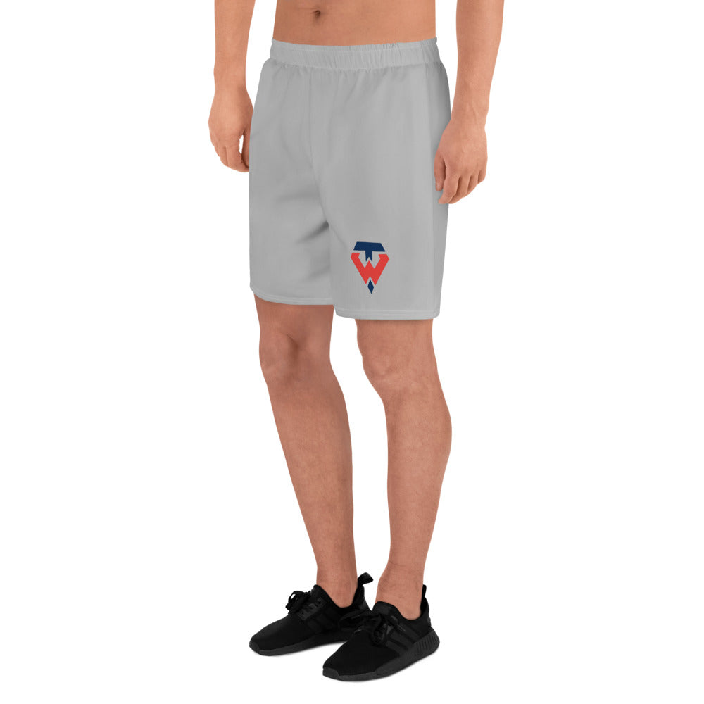 Tampa Warriors TW Seal Gray Men's Athletic Shorts