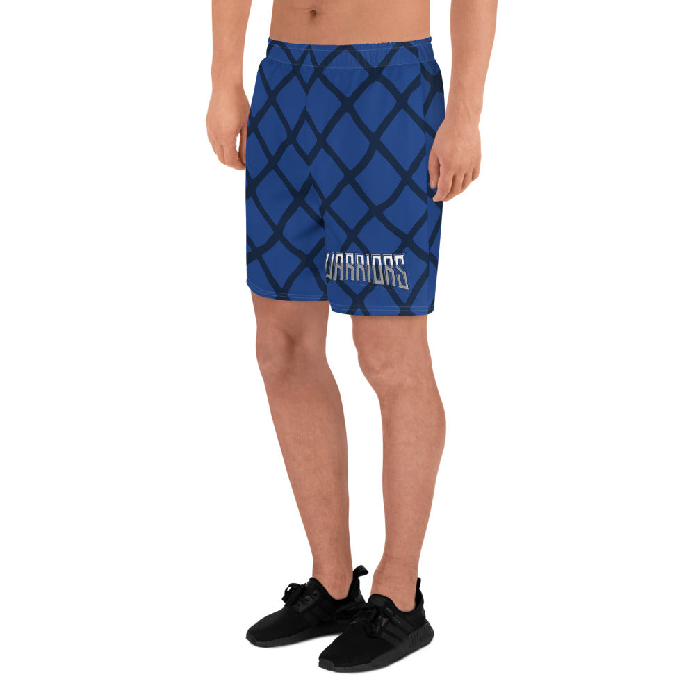 Tampa Warriors Word Seal Chain Fence Men's Athletic Shorts