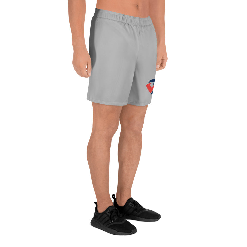 Tampa Warriors TW Seal Gray Men's Athletic Shorts