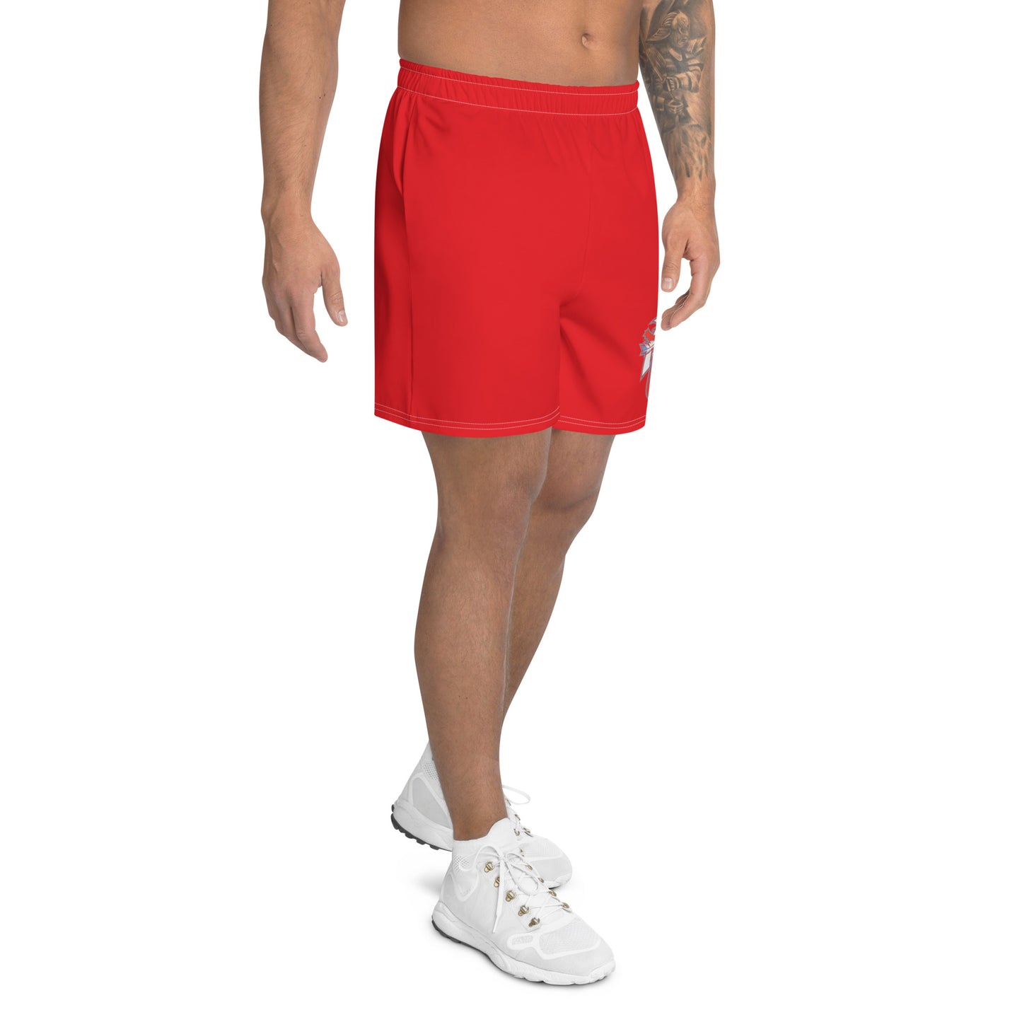 NTAA AB Baseball Red Men's Recycled Athletic Shorts