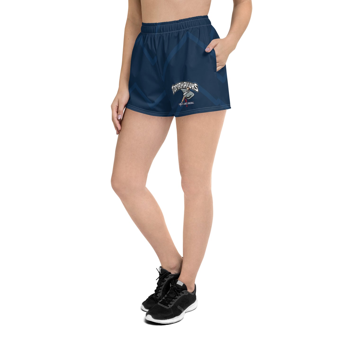 LOL Tomahawks Geo Women’s Athletic Shorts