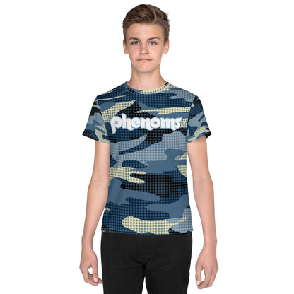 Tampa Phenoms Camo Performance Youth crew neck t-shirt