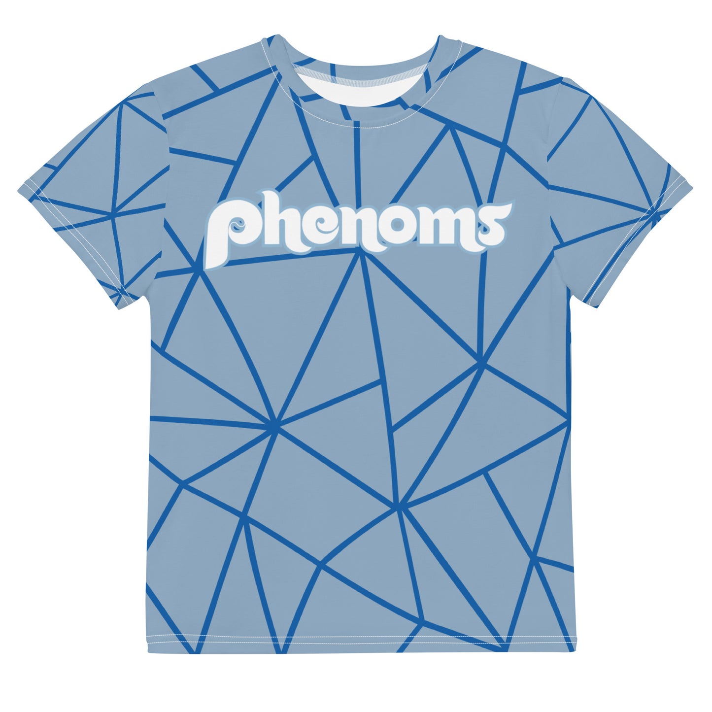 Tampa Phenoms Fractured Performance Youth crew neck t-shirt