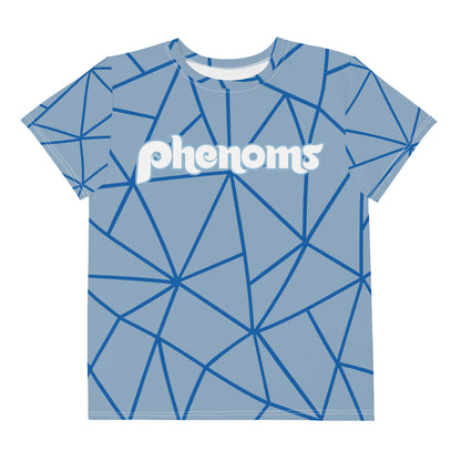 Tampa Phenoms Fractured Performance Youth crew neck t-shirt