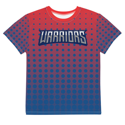 Tampa Warriors Droplet Youth Performance crew neck t-shirt