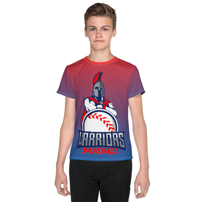 Tampa Warriors Baseball Seal Youth Performance crew neck t-shirt