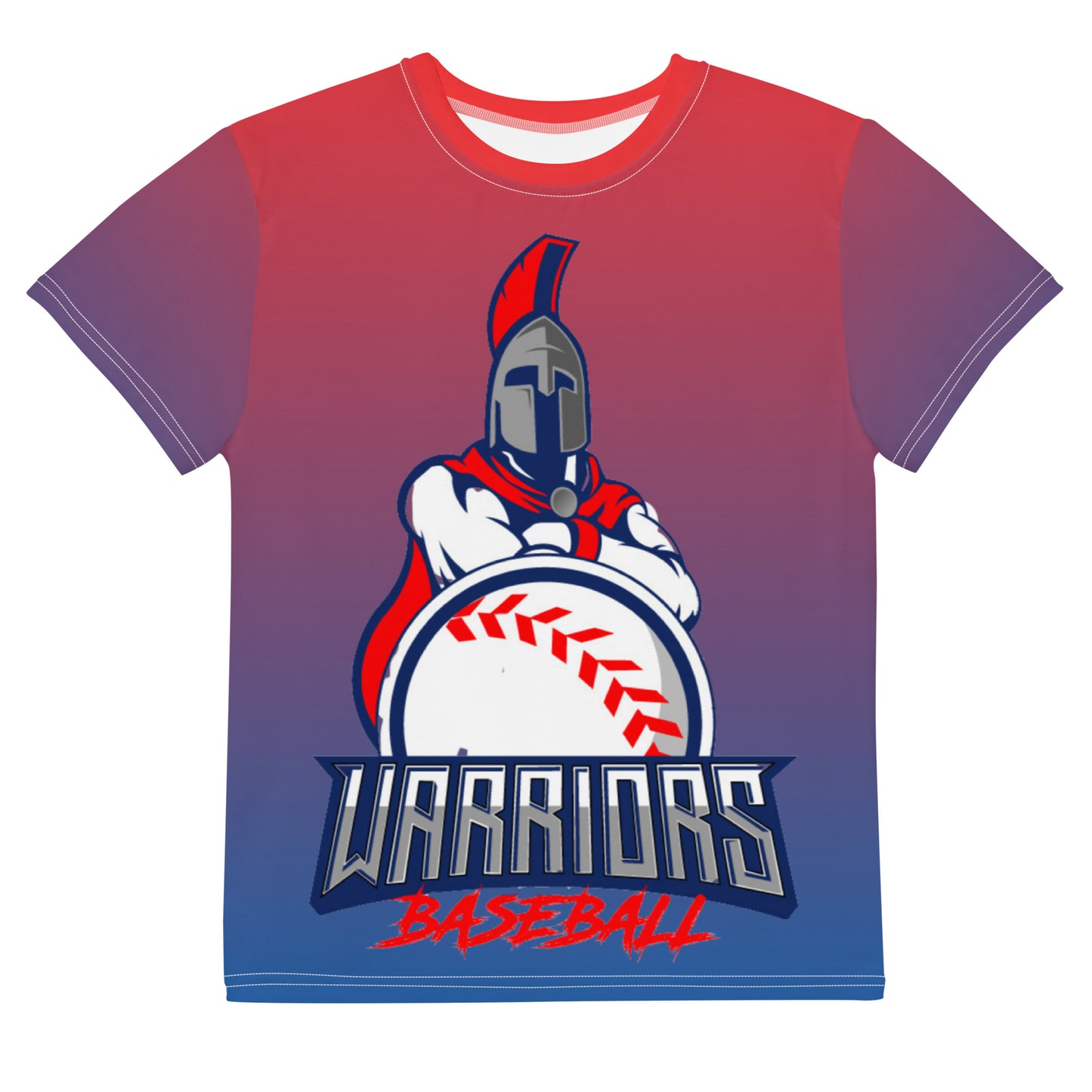 Tampa Warriors Baseball Seal Youth Performance crew neck t-shirt