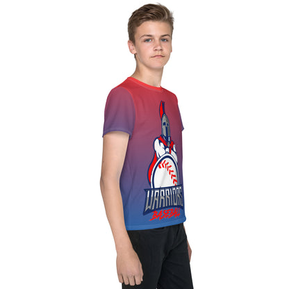 Tampa Warriors Baseball Seal Youth Performance crew neck t-shirt