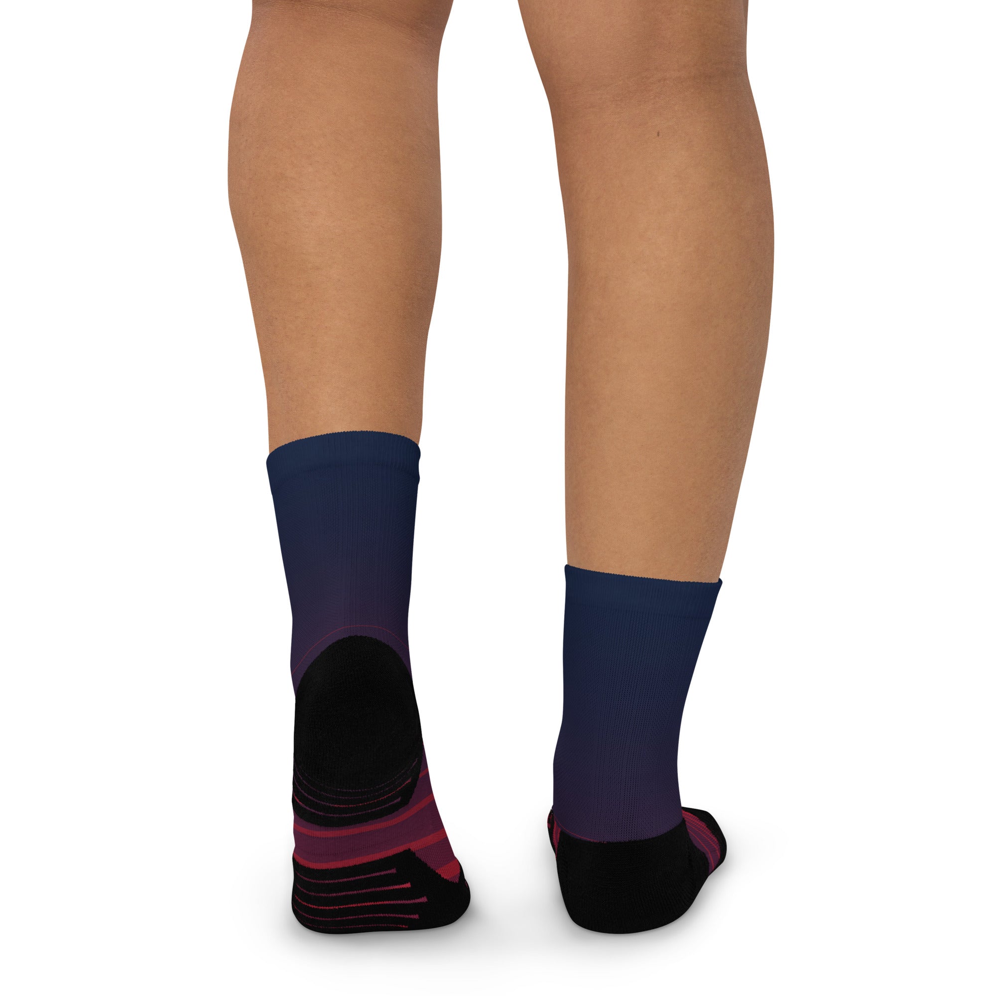 Tampa Warriors TW Seal Striped Low Crew socks