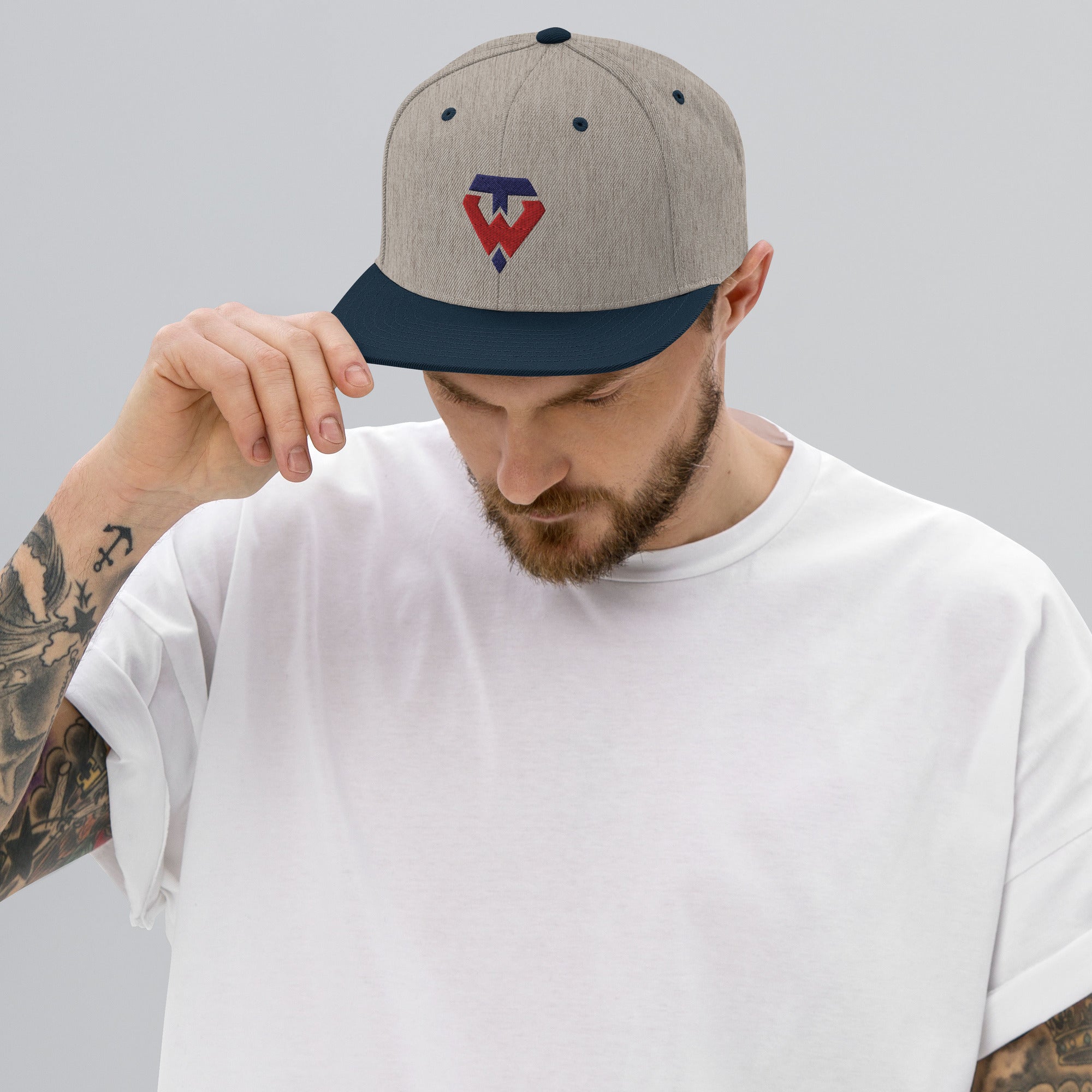 Tampa Warriors TW Seal Snapback Hat