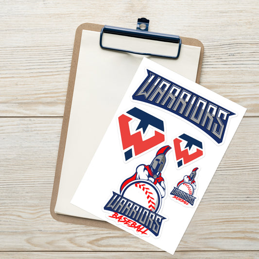 Tampa Warriors Sticker sheet