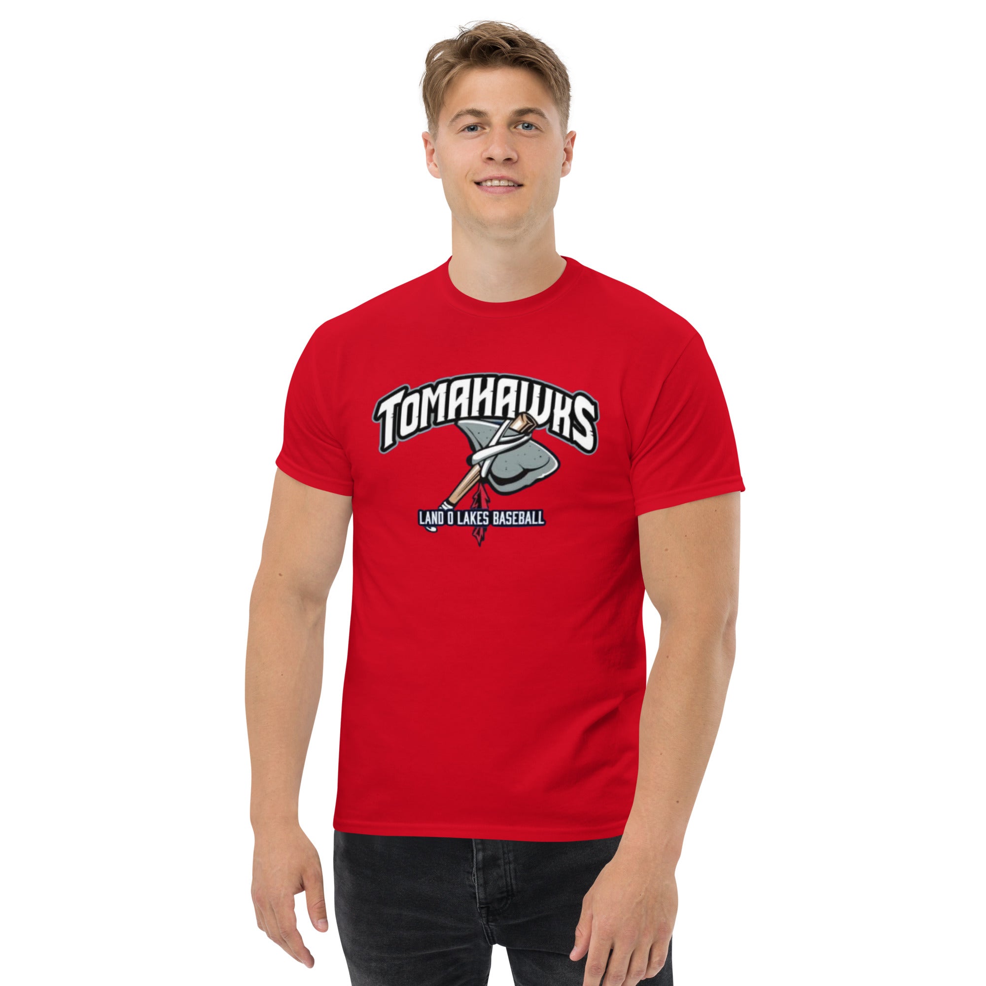 LOL Tomahawks Personalized Player Men's classic tee