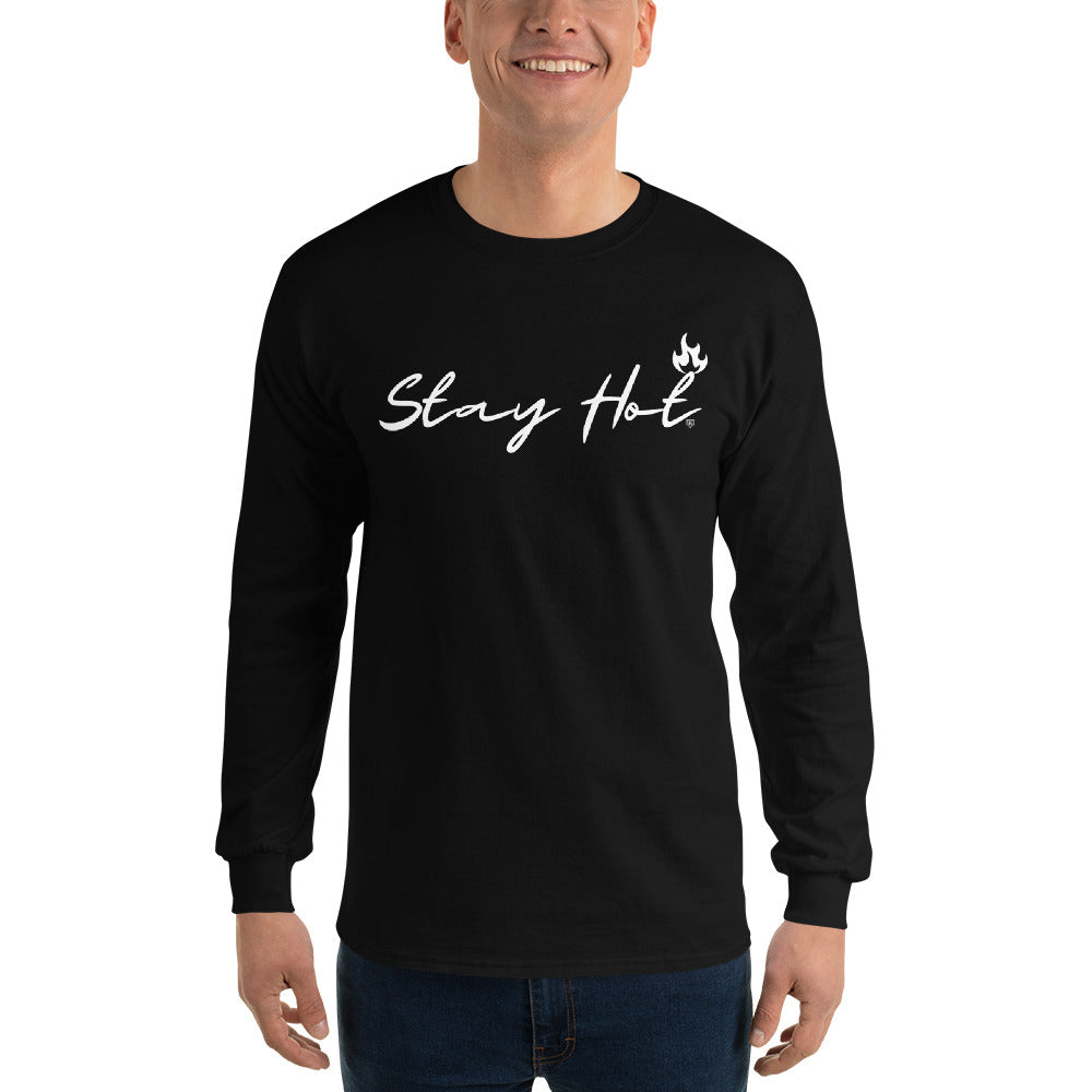 Stay Hot Men’s Long Sleeve Shirt