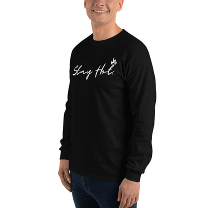 Stay Hot Men’s Long Sleeve Shirt