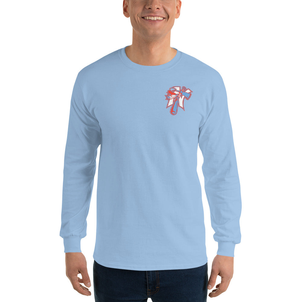 NTAA AB Baseball Seal Men’s Long Sleeve Shirt