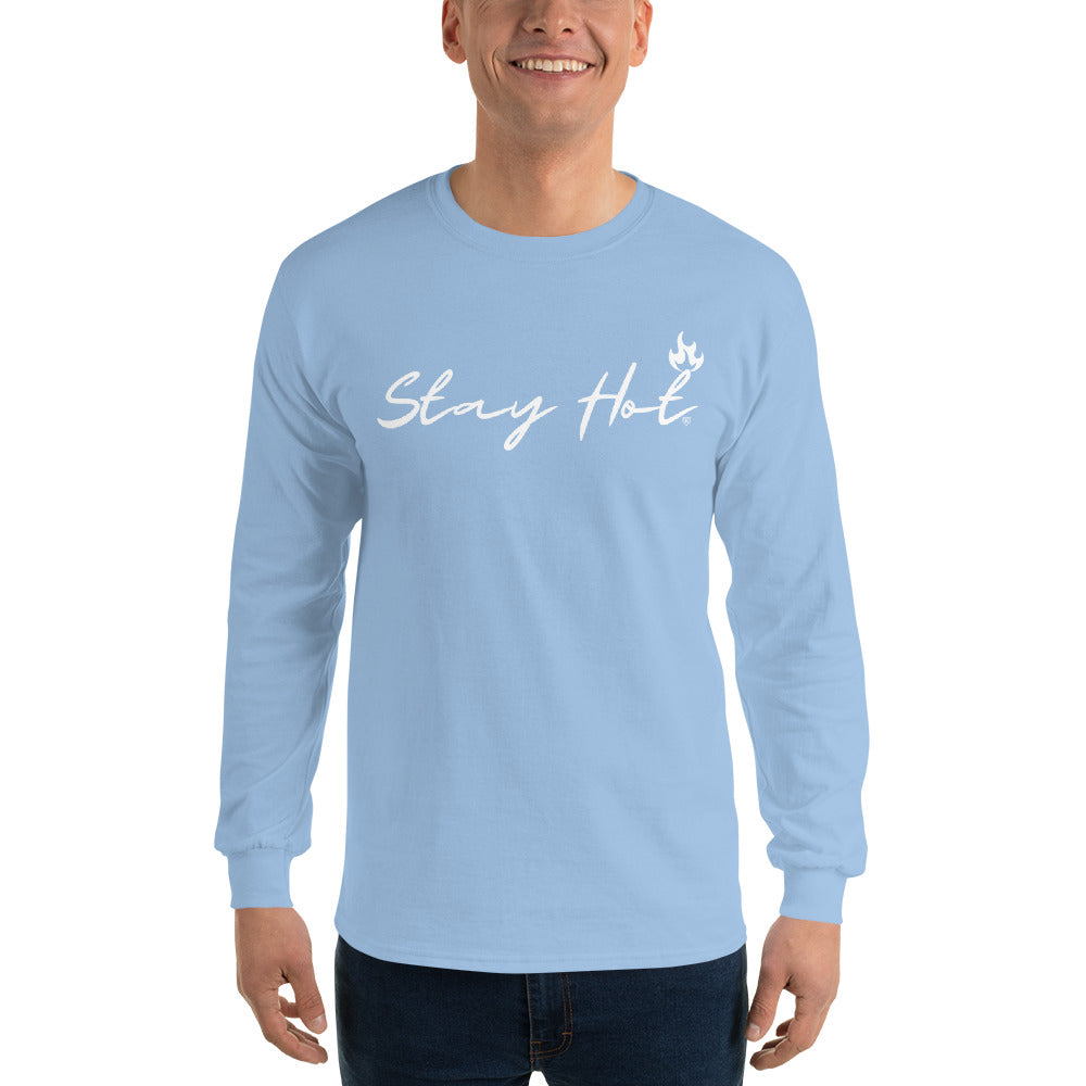 Stay Hot Men’s Long Sleeve Shirt