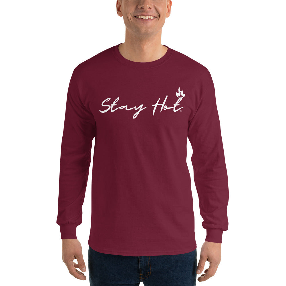 Stay Hot Men’s Long Sleeve Shirt