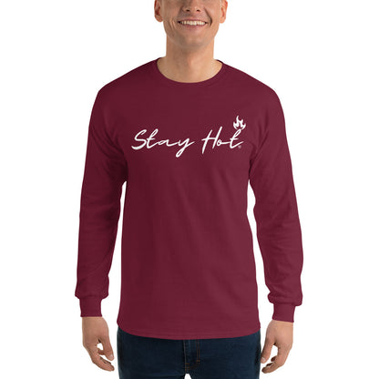 Stay Hot Men’s Long Sleeve Shirt