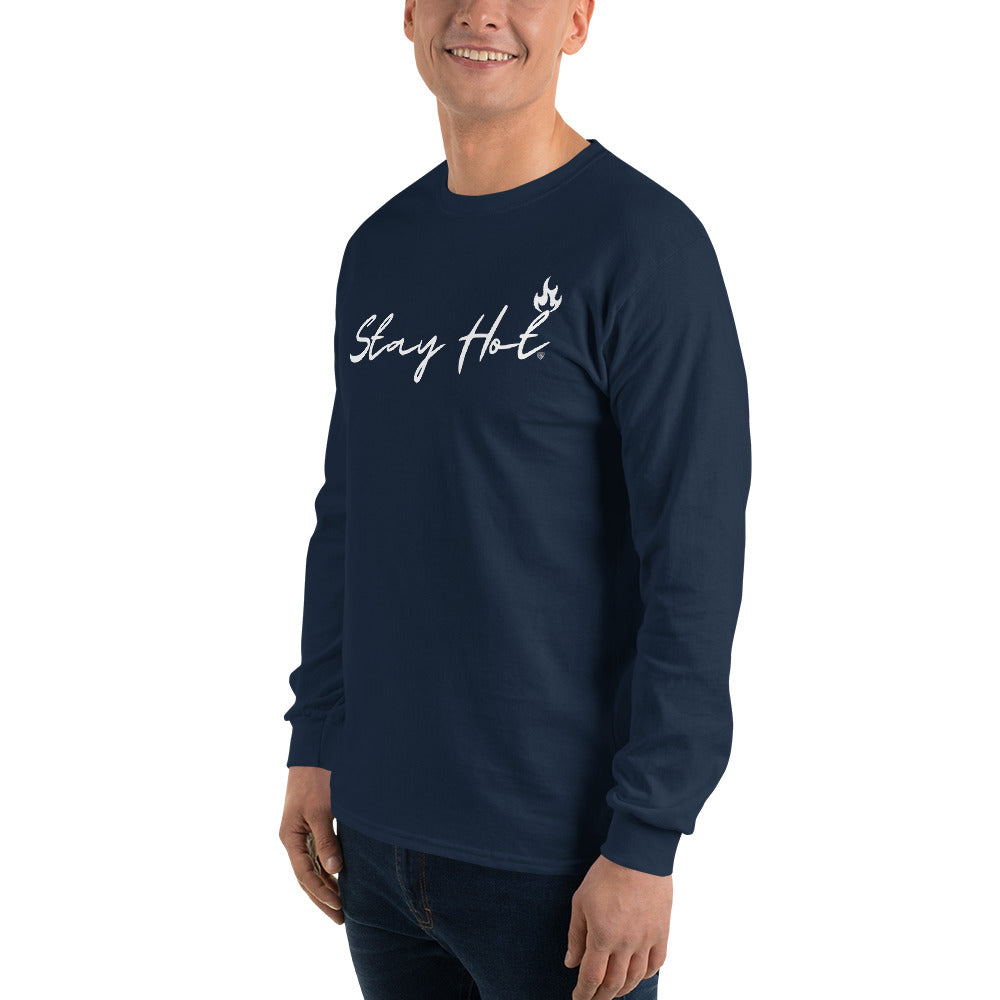 Stay Hot Men’s Long Sleeve Shirt