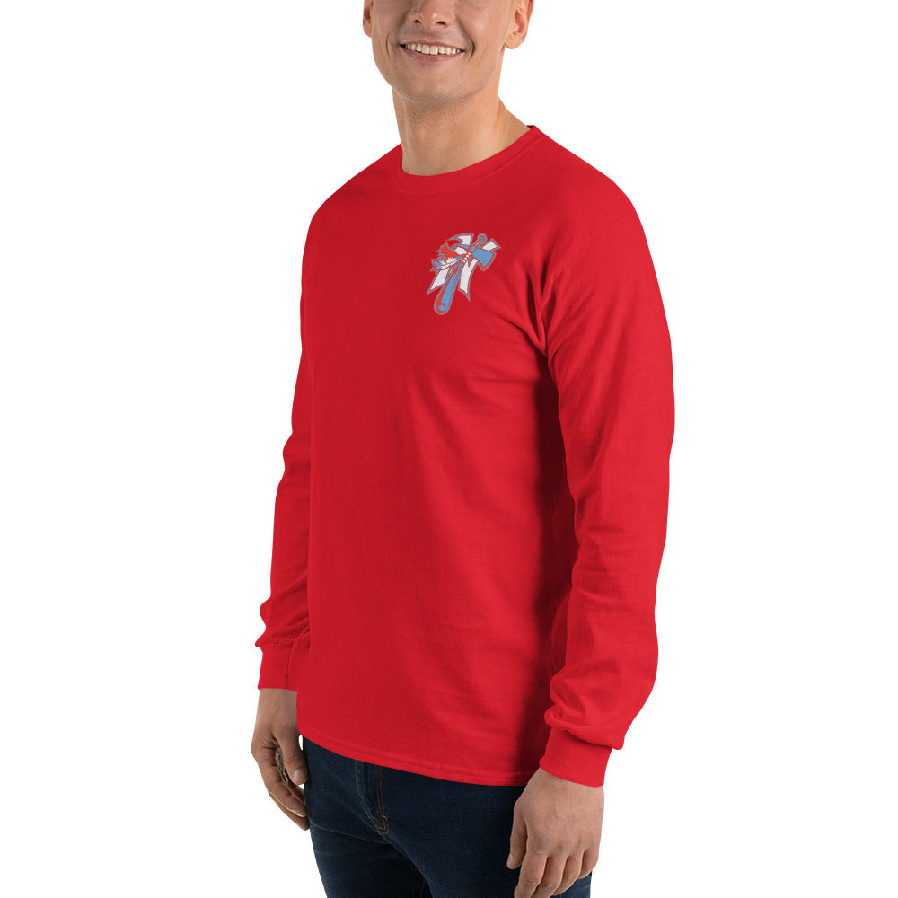 NTAA AB Baseball Seal Men’s Long Sleeve Shirt