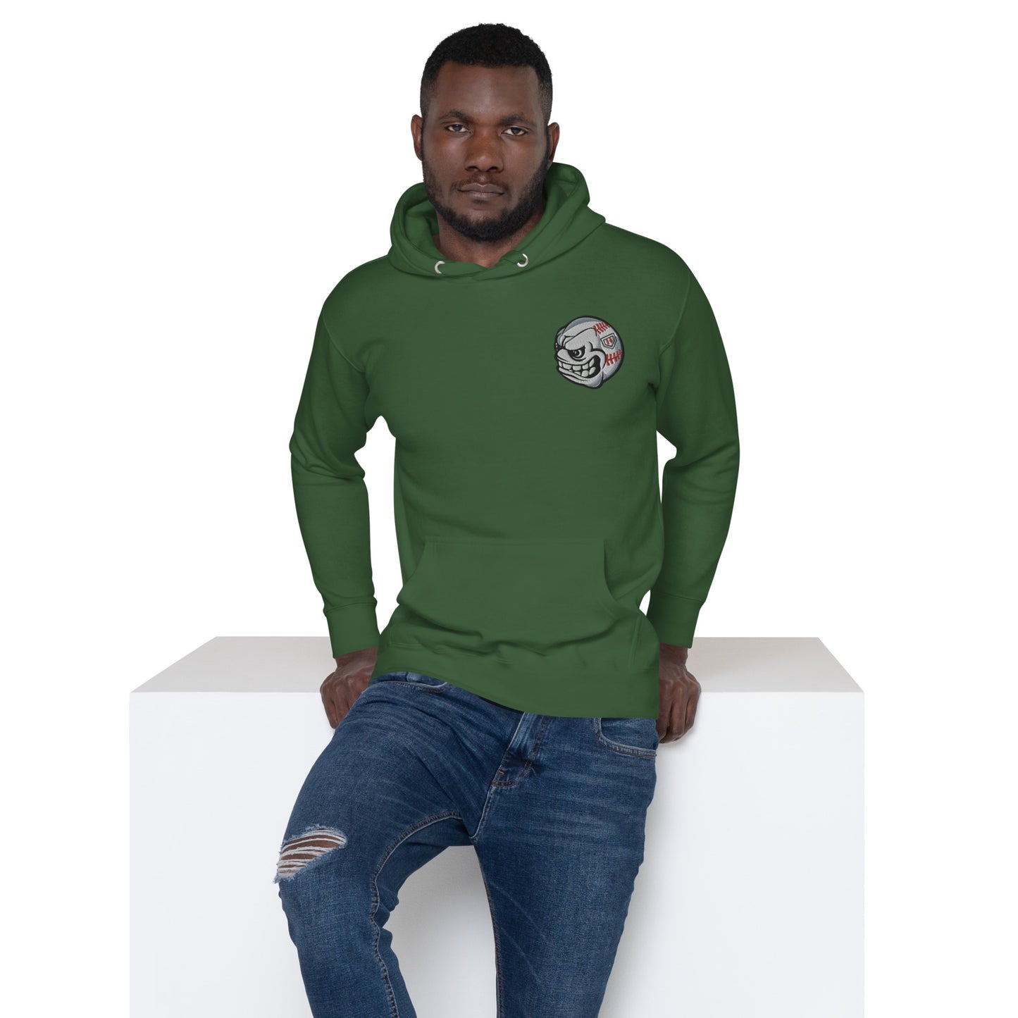 Angry Ball Fully Stitched Premium Men's Hoodie