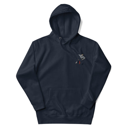 LOL Tomahawk Embroidered Seal Unisex Hoodie