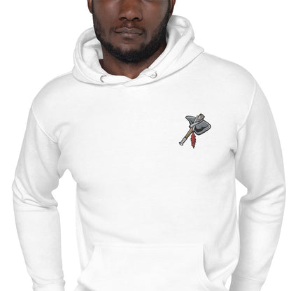 LOL Tomahawk Embroidered Seal Unisex Hoodie