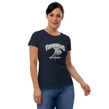 LOL Tomahawks Personalized Player Women's short sleeve t-shirt