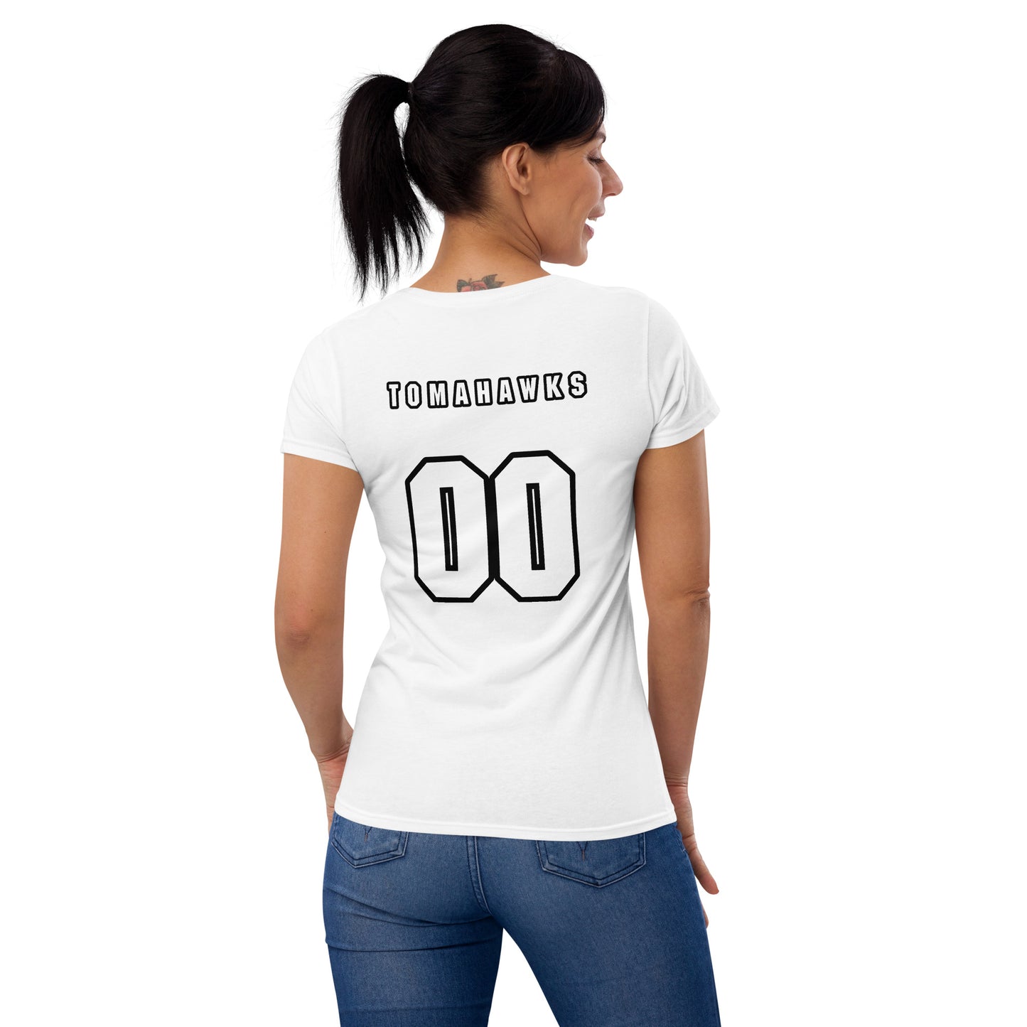 LOL Tomahawks Personalized Player Women's short sleeve t-shirt