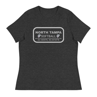 NTAA Xtreme Softball Long & Lat Women's Relaxed T-Shirt