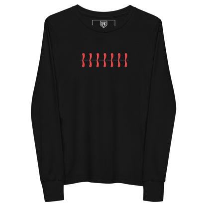 Baseball Seam Youth long sleeve tee