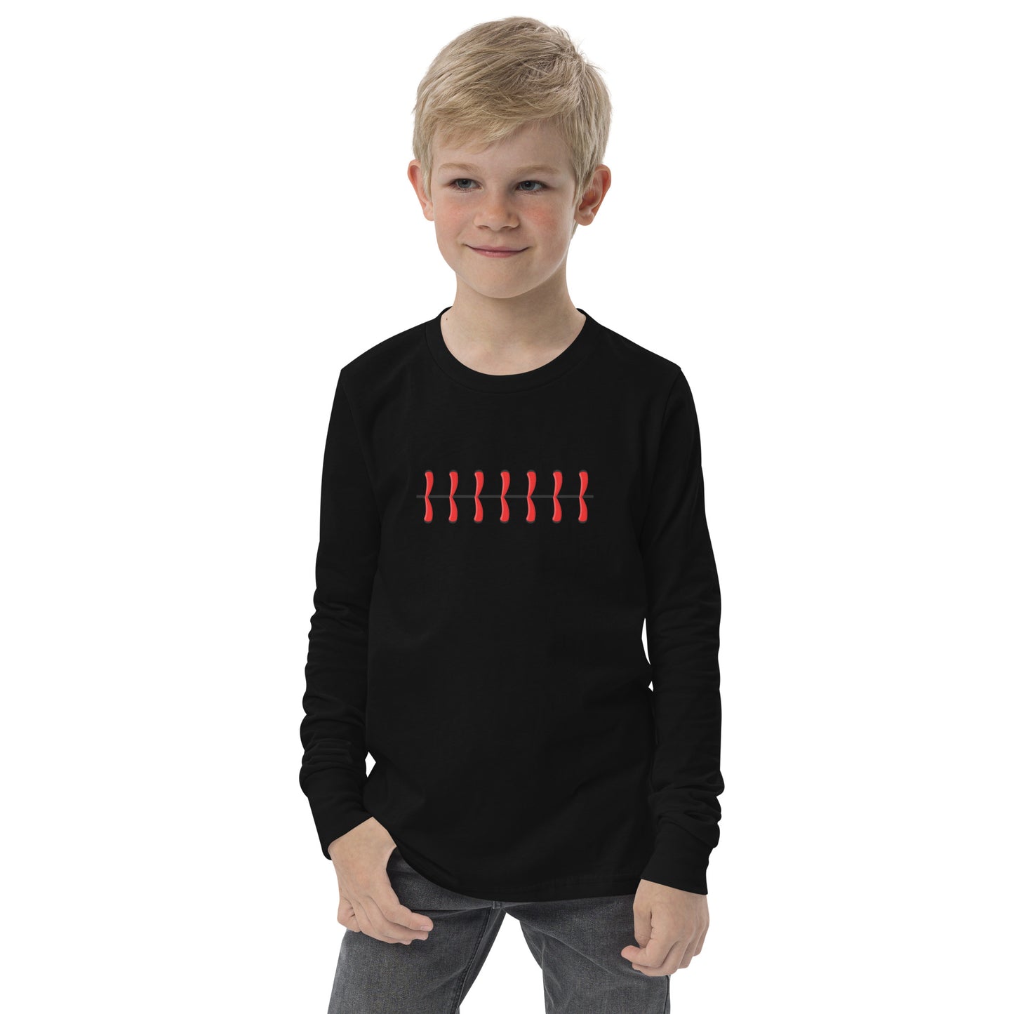 Baseball Seam Youth long sleeve tee