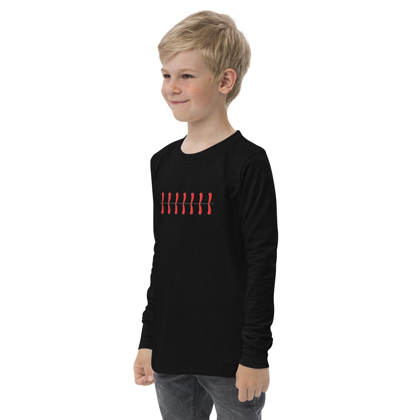 Baseball Seam Youth long sleeve tee