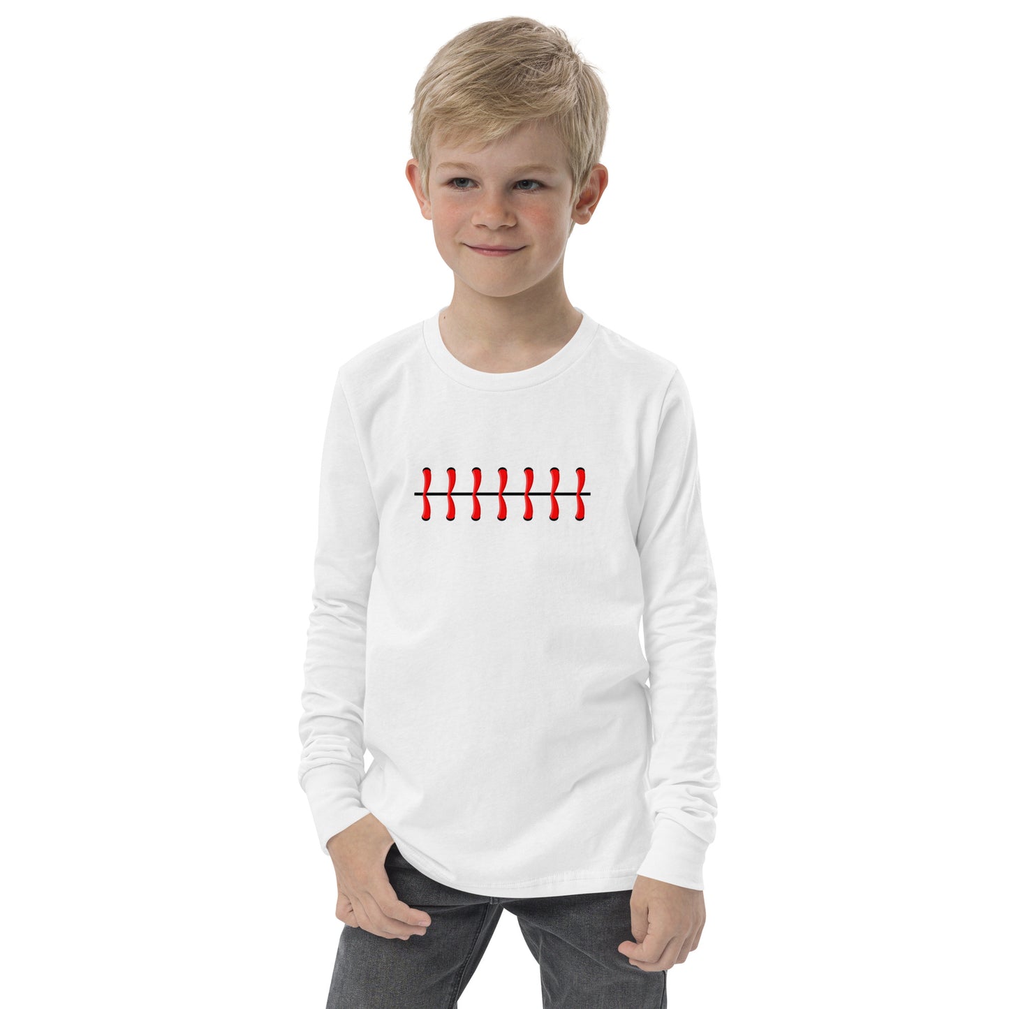 Baseball Seam Youth long sleeve tee