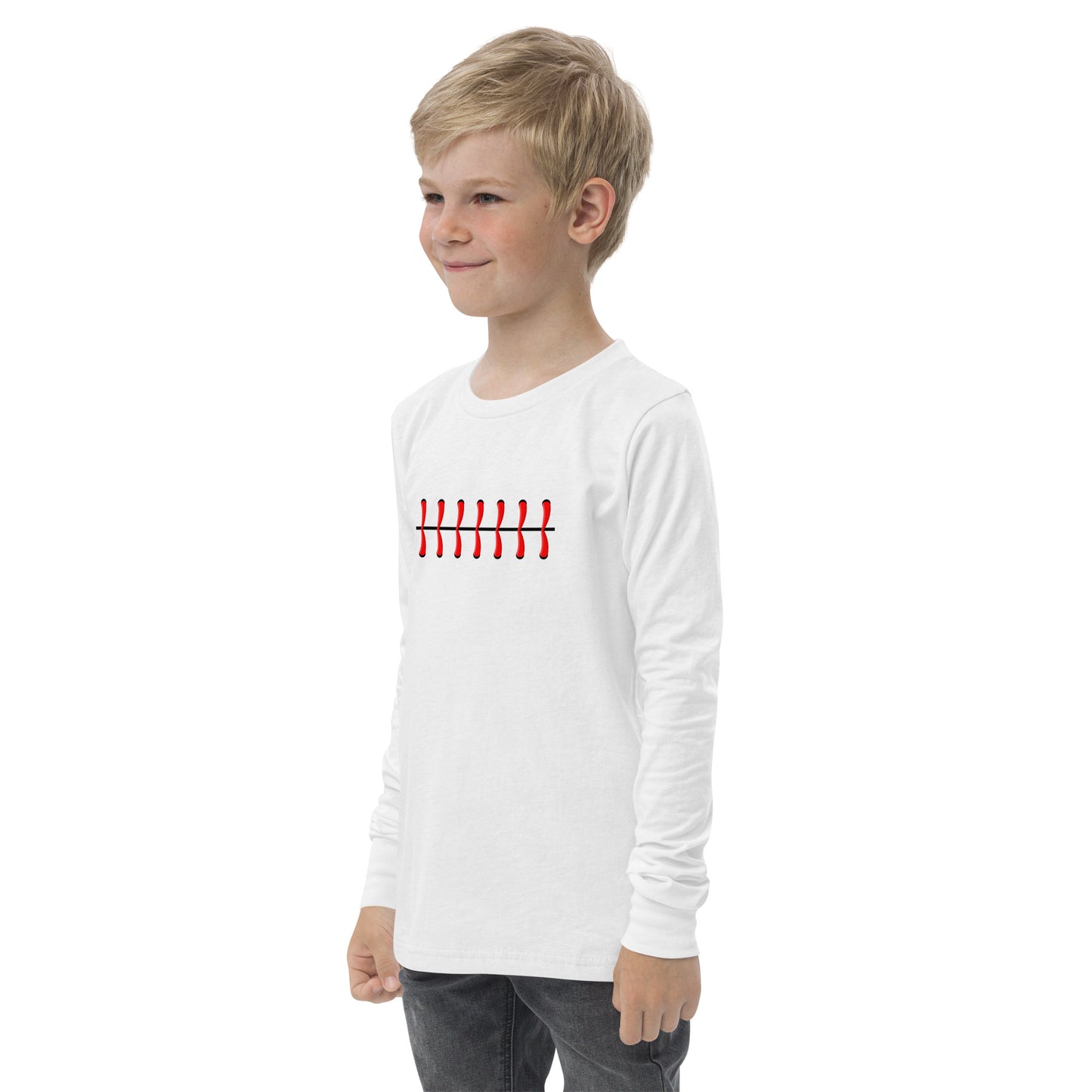 Baseball Seam Youth long sleeve tee