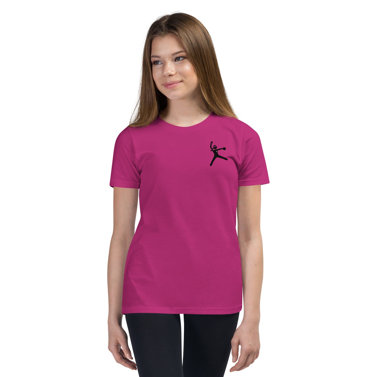 Be A Pitcher Girl's Short Sleeve T-Shirt