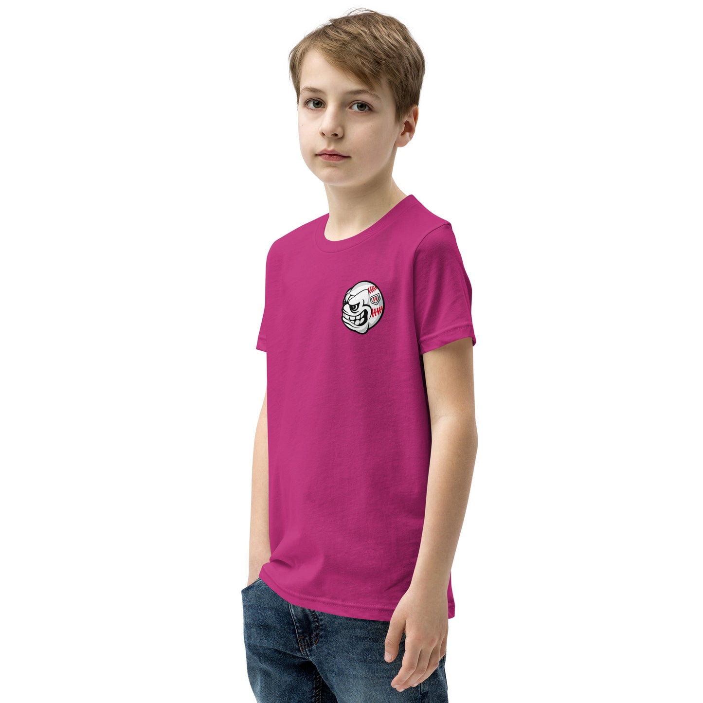 Angry Ball Youth Short Sleeve T-Shirt