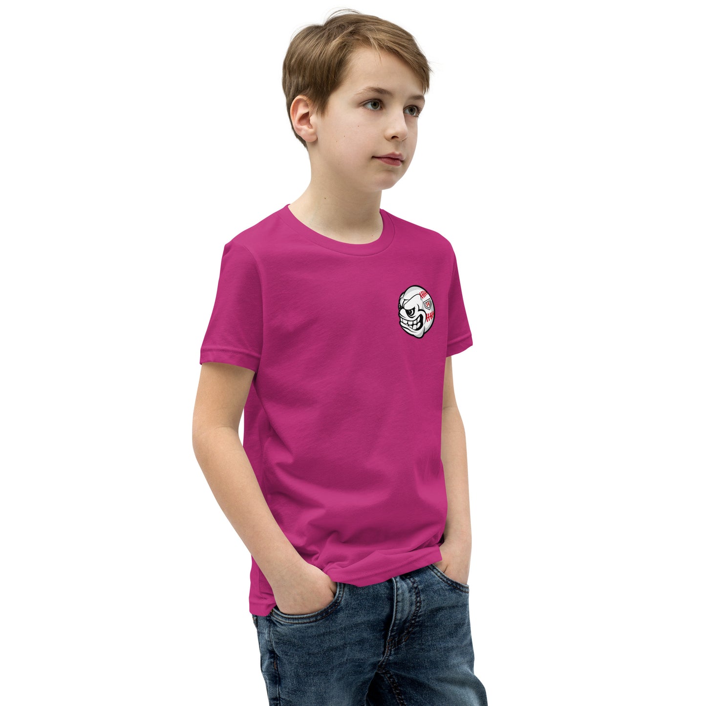 Angry Ball Youth Short Sleeve T-Shirt