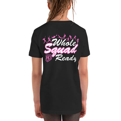 Whole Squad Ready Pink Girl's Short Sleeve T-Shirt