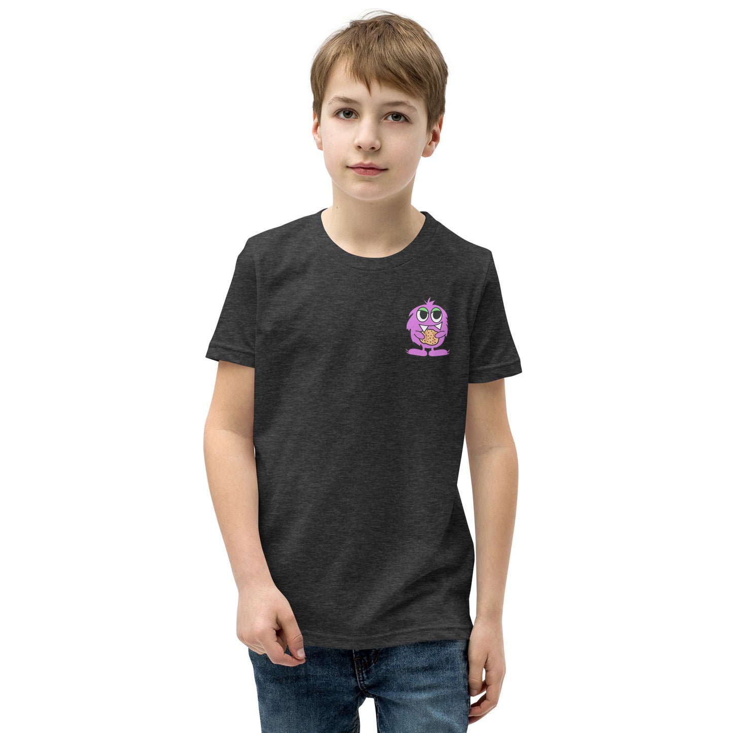 If You Give A Monster A Cookie Youth Short Sleeve T-Shirt