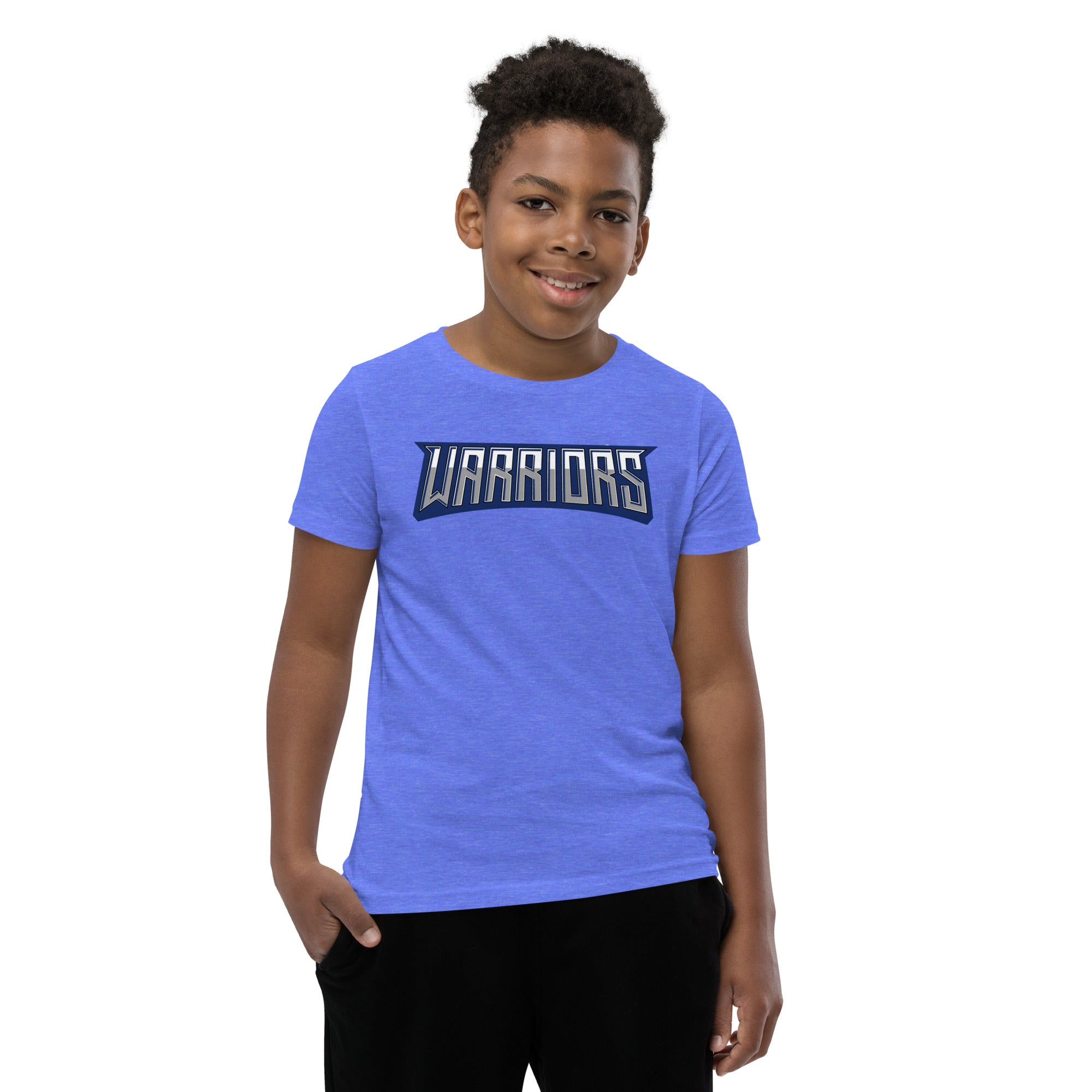 Tampa Warriors Word Seal Youth Short Sleeve T-Shirt