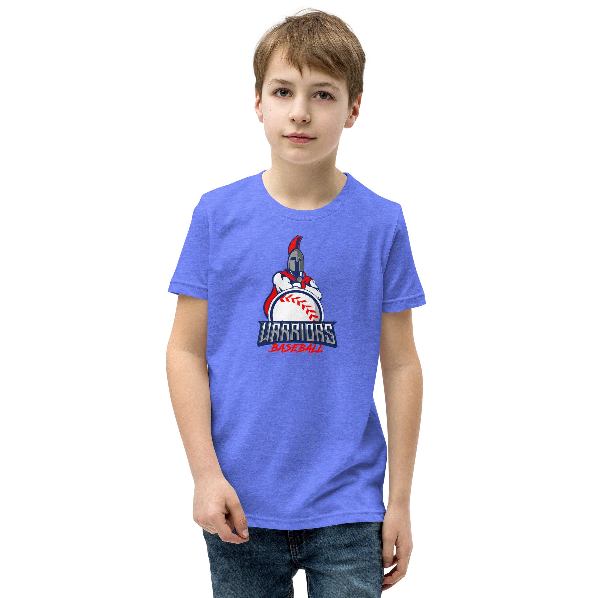 Tampa Warriors Baseball Seal Youth Short Sleeve T-Shirt